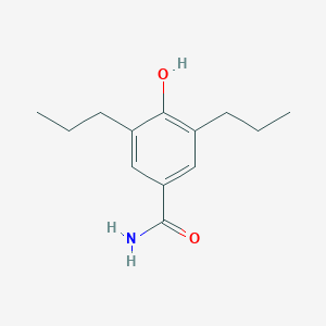 4-Hydroxy-3,5-dipropylbenzamide