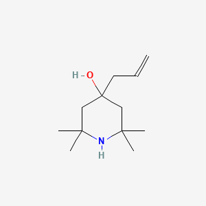 2,2,6,6-Tetramethyl-4-prop-2-enylpiperidin-4-ol