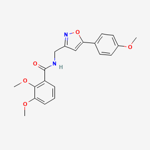 2,3-dimethoxy-N-((5-(4-methoxyphenyl)isoxazol-3-yl)methyl)benzamide