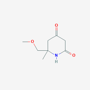 6-(Methoxymethyl)-6-methylpiperidine-2,4-dione