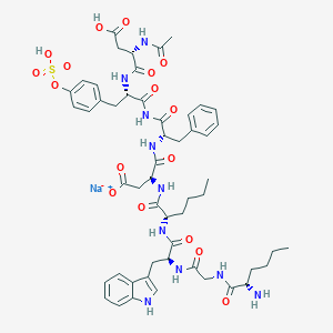 Cholecystokinin (26-33), N-acetyl-norleucine(28,31)-