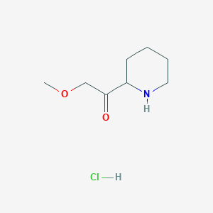 2-Methoxy-1-piperidin-2-ylethanone;hydrochloride