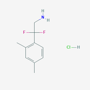 2-(2,4-Dimethylphenyl)-2,2-difluoroethanamine;hydrochloride
