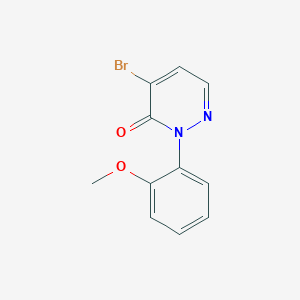 4-Bromo-2-(2-methoxyphenyl)pyridazin-3(2H)-one