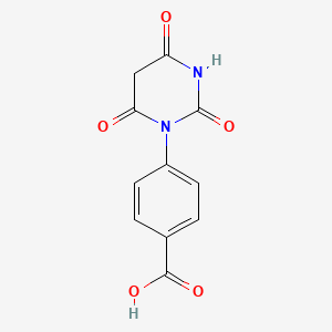 4-(2,4,6-Trioxo-tetrahydro-pyrimidin-1-YL)-benzoic acid