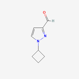 1-cyclobutyl-1H-pyrazole-3-carbaldehyde