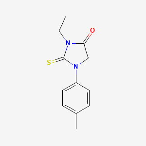 3-Ethyl-1-(4-methylphenyl)-2-thioxoimidazolidin-4-one