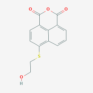 6-[(2-hydroxyethyl)thio]-1H,3H-naphtho[1,8-cd]pyran-1,3-dione