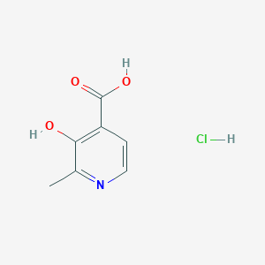 3-Hydroxy-2-methylpyridine-4-carboxylic acid;hydrochloride