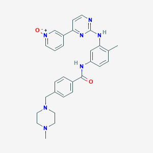 molecular formula C29H31N7O2 B024981 Imatinib (Pyridine)-N-oxide CAS No. 571186-92-0