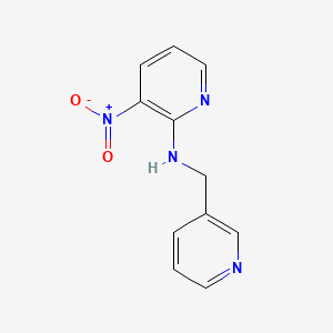 3-nitro-N-(3-pyridinylmethyl)-2-pyridinamine