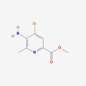 Methyl 5-amino-4-bromo-6-methylpicolinate