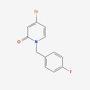 4-Bromo-1-(4-fluorobenzyl)pyridin-2(1H)-one