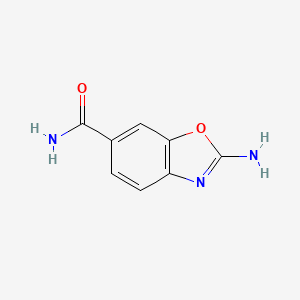 2-Amino-1,3-benzoxazole-6-carboxamide