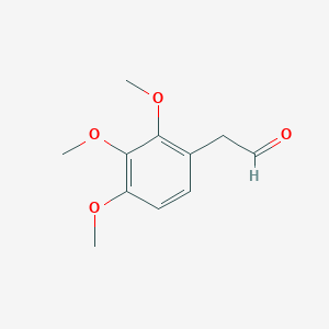 2-(2,3,4-Trimethoxyphenyl)acetaldehyde