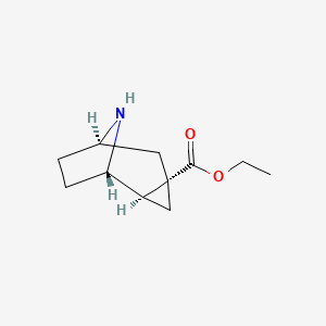 Ethyl (1S,2R,4S,6R)-9-azatricyclo[4.2.1.02,4]nonane-4-carboxylate