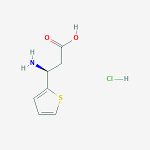 (S)-3-Amino-3-(thiophen-2-yl)propanoic acid hydrochloride
