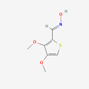 (E)-3,4-Dimethoxythiophene-2-carbaldehyde oxime