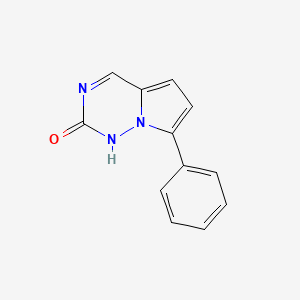 7-Phenylpyrrolo[2,1-F][1,2,4]triazin-2-OL