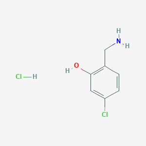 2-(Aminomethyl)-5-chlorophenol;hydrochloride