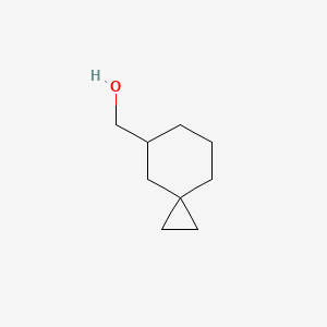 molecular formula C9H16O B2498601 Spiro[2.5]octan-5-ylmethanol CAS No. 2002815-12-3