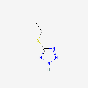 molecular formula C3H6N4S B2498690 5-(Ethylthio)-1H-tetrazole CAS No. 89797-68-2