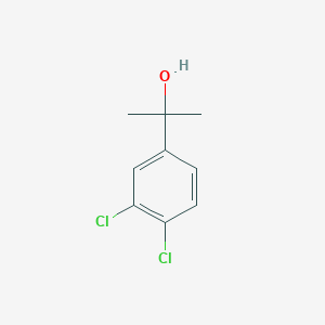 molecular formula C9H10Cl2O B2498845 2-(3,4-dichlorophenyl)propan-2-ol CAS No. 3744-74-9