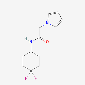 N-(4,4-difluorocyclohexyl)-2-(1H-pyrrol-1-yl)acetamide