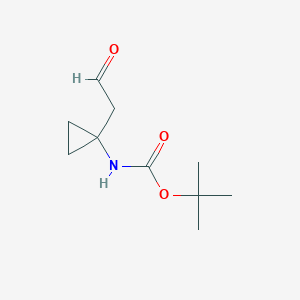 tert-Butyl (1-(2-oxoethyl)cyclopropyl)carbamate