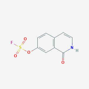 7-Fluorosulfonyloxy-1-oxo-2H-isoquinoline