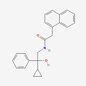 N-(2-cyclopropyl-2-hydroxy-2-phenylethyl)-2-(naphthalen-1-yl)acetamide