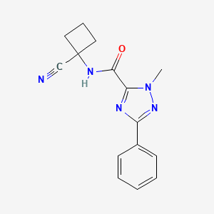 N-(1-Cyanocyclobutyl)-2-methyl-5-phenyl-1,2,4-triazole-3-carboxamide