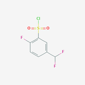 5-(Difluoromethyl)-2-fluorobenzenesulfonyl chloride