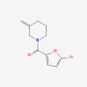 1-(5-Bromofuran-2-carbonyl)-3-methylidenepiperidine