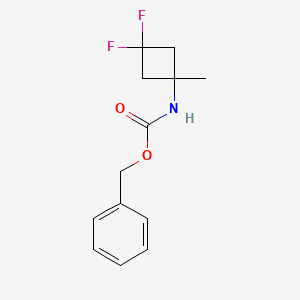 Benzyl N-(3,3-difluoro-1-methylcyclobutyl)carbamate