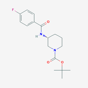 (R)-tert-Butyl 3-(4-fluorobenzamido)piperidine-1-carboxylate