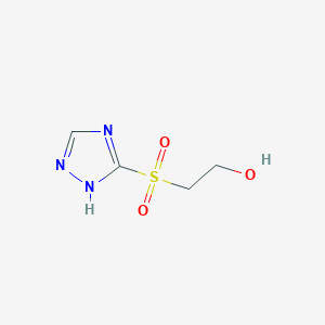 B2499066 2-(1H-1,2,4-Triazol-5-ylsulfonyl)ethanol CAS No. 1849399-49-0