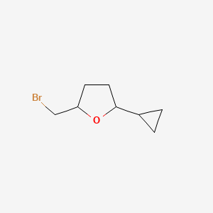 2-(bromomethyl)-5-cyclopropyloxolane, Mixture of diastereomers