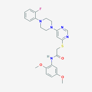N-[5-(azepan-1-ylcarbonyl)-6-piperazin-1-ylpyridin-3-yl]-2-chlorobenzamide