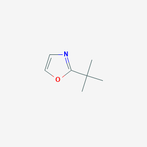 molecular formula C7H11NO B2499270 2-tert-butyl-1,3-oxazole CAS No. 1023292-94-5