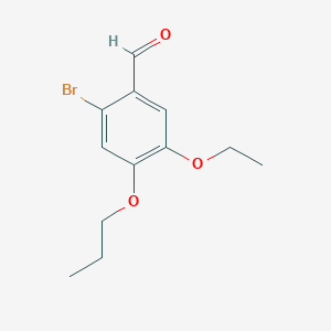 2-Bromo-5-ethoxy-4-propoxybenzaldehyde