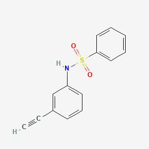 N-(3-Ethynylphenyl)-benzenesulfonamide