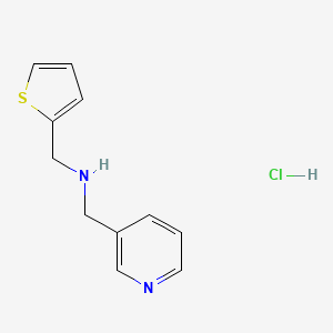 Pyridin-3-ylmethyl-thiophen-2-ylmethyl-amine hydrochloride