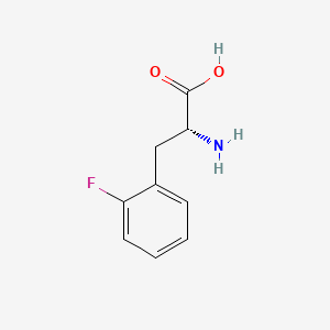 molecular formula C9H10FNO2 B2499628 2-Fluoro-D-phenylalanine CAS No. 122839-51-4; 97731-02-7