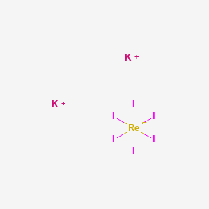 molecular formula I6K2Re B024997 Dipotassium hexaiodorhenate CAS No. 19710-22-6