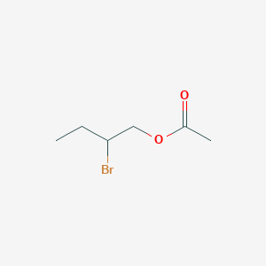 molecular formula C6H11BrO2 B2499712 2-Bromobutyl acetate CAS No. 13333-04-5