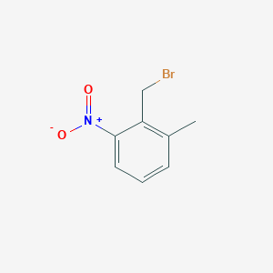 molecular formula C8H8BrNO2 B2499859 2-(Bromomethyl)-1-methyl-3-nitrobenzene CAS No. 77378-54-2
