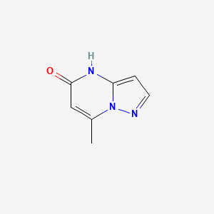 molecular formula C7H7N3O B2500020 7-Methylpyrazolo[1,5-a]pyrimidin-5(4H)-one CAS No. 29269-60-1