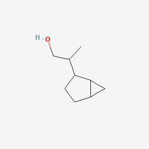 2-(2-Bicyclo[3.1.0]hexanyl)propan-1-ol