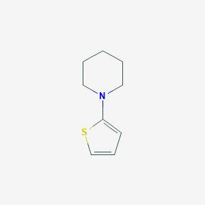molecular formula C9H13NS B025001 1-(Thiophen-2-yl)piperidine CAS No. 19983-20-1